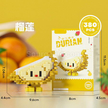 Customization Fruit Building Blocks Promotional Products