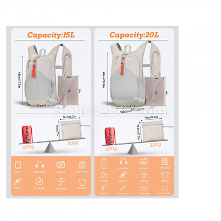 Customization Lightweight Waterproof Running Backpack Promotional Products