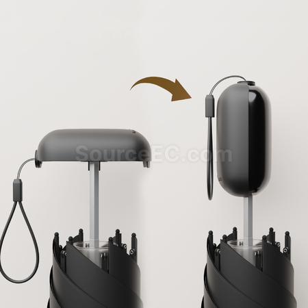 Customization Retractable Handle Mini Sun Umbrella Promotional Products