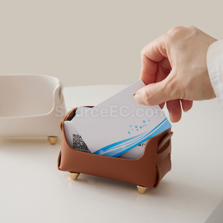 Customization Leather Business Card Holder Promotional Products