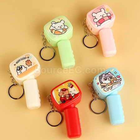 Customization Microphone Recorder Keychain Promotional Products