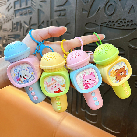 Customization Microphone Recorder Keychain Promotional Products
