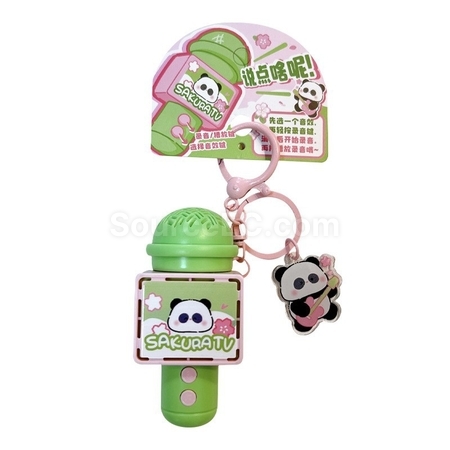 Customization Microphone Recorder Keychain Promotional Products