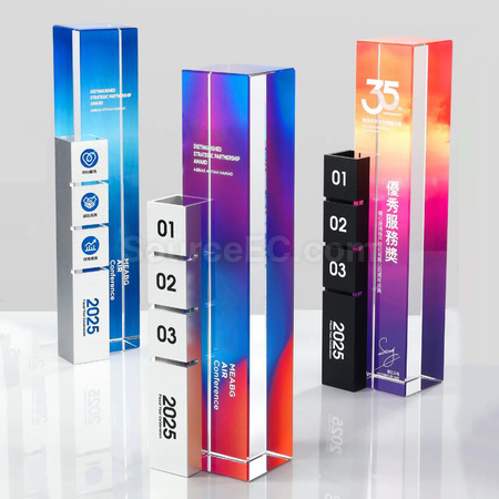 Customization Crystal Trophy Promotional Products