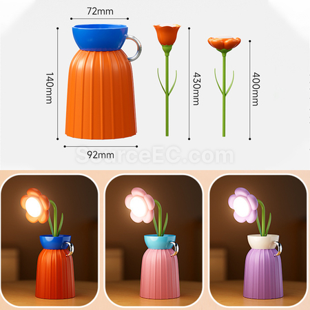 Customization Flower Table Lamp Promotional Products
