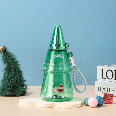 Customization Christmas Tree Portable Cup Promotional Products
