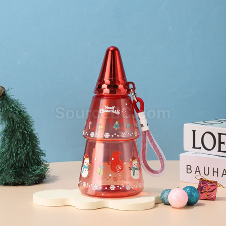 Customization Christmas Tree Portable Cup Promotional Products