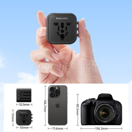 Customization Philips Travel Adapter Promotional Products