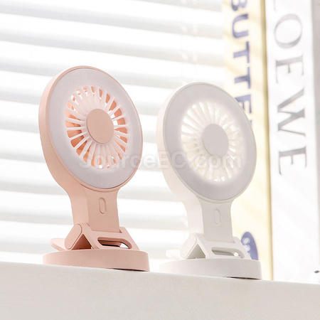 Customization Mini fan fill light with clip Promotional Products