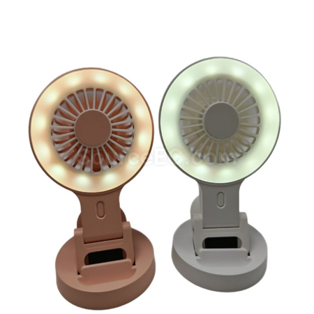 Customization Mini fan fill light with clip Promotional Products