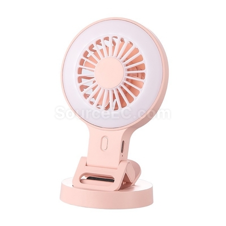 Customization Mini fan fill light with clip Promotional Products