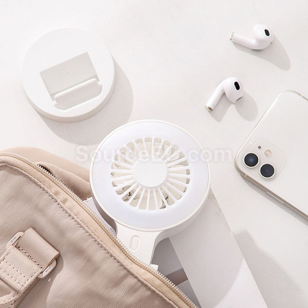 Customization Mini fan fill light with clip Promotional Products