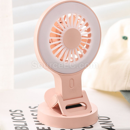Customization Mini fan fill light with clip Promotional Products