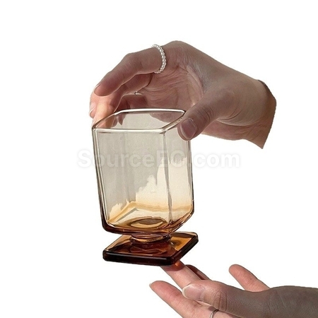 Customization Mellow Design Glass Cup Promotional Products