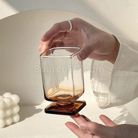 Customization Mellow Design Glass Cup Promotional Products