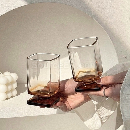 Customization Mellow Design Glass Cup Promotional Products