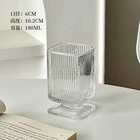 Customization Mellow Design Glass Cup Promotional Products