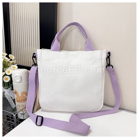 Customization Canvas Crossbody Tote Bag Promotional Products