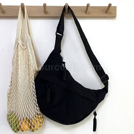 Customization Nylon Crossbody Dumpling Bag Promotional Products