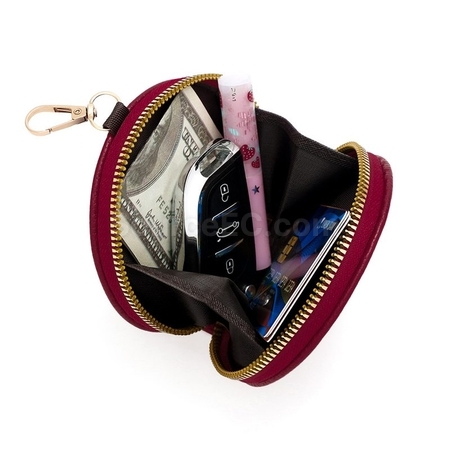 Customization Mini Round Zipper Coin Purse Promotional Products
