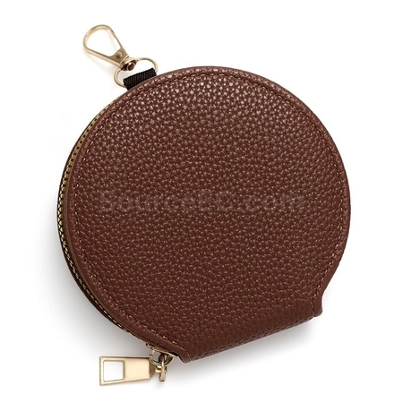 Customization Mini Round Zipper Coin Purse Promotional Products