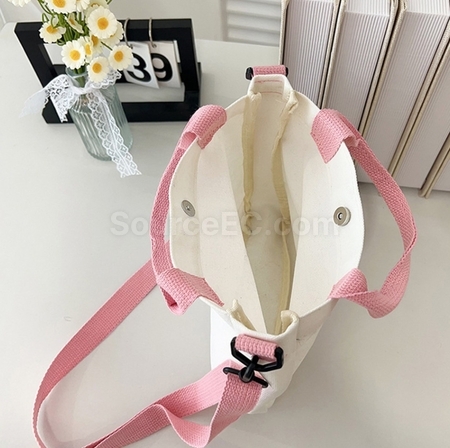 Customization Canvas Crossbody Tote Bag Promotional Products