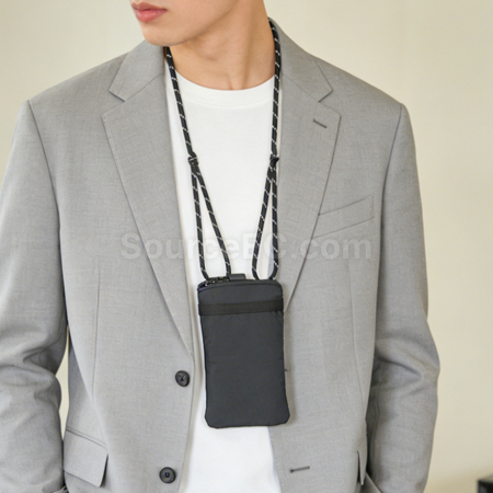 Customization Uncle Earth Ocean Recycled Material Lightweight Phone Bag Promotional Products