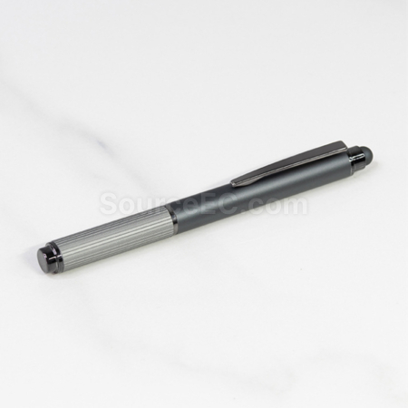 Customization Uncle Earth Ocean Recycling Aluminum Alloy Two-in-One Metal Pen Promotional Products