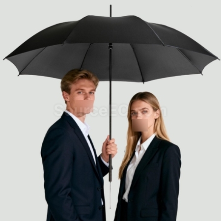 Customization Uncle Earth Ocean Recycling Plastic Eco-friendly  Umbrella Promotional Products