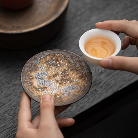 Customization Chinese Retro Ceramic Small Plate Promotional Products