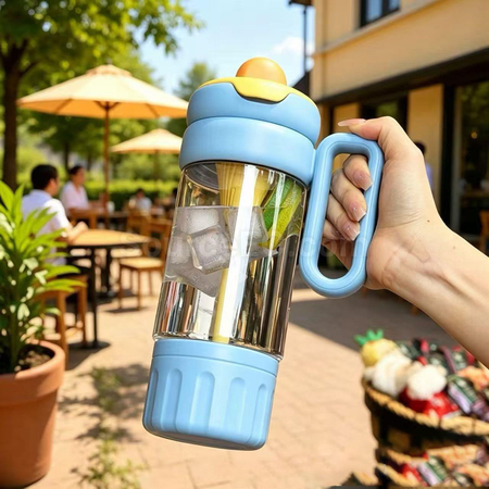 Customization Large-Capacity Tritan Straw Water Bottle Promotional Products