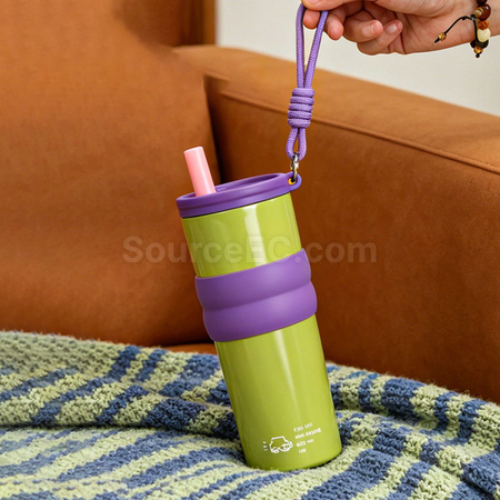 Customization 316 stainless steel insulated tumbler with straw Promotional Products