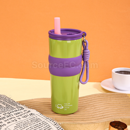 Customization 316 stainless steel insulated tumbler with straw Promotional Products