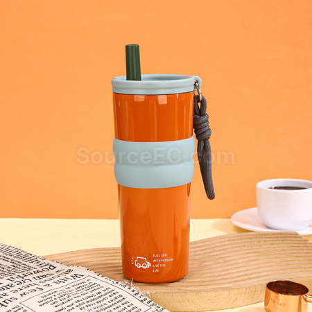 Customization 316 stainless steel insulated tumbler with straw Promotional Products