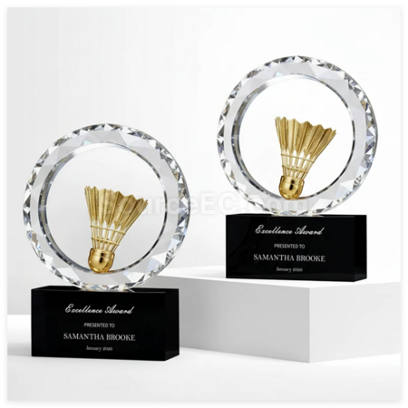 Badminton Crystal Trophy