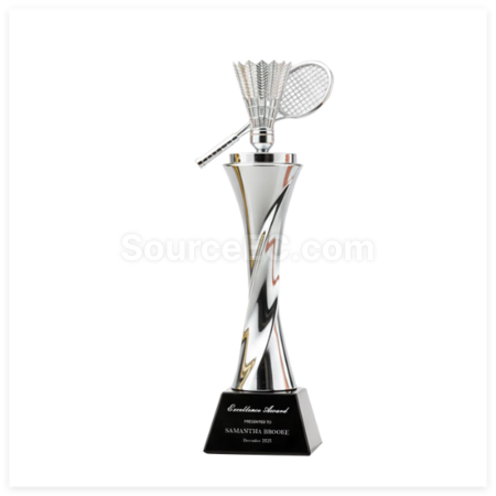 Customization Badminton Resin Trophy Promotional Products