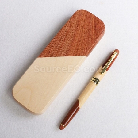 Customization Wooden Ballpoint Pen Gift Set Promotional Products