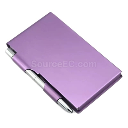 Customization Aluminum Alloy Notebook Card Holder Promotional Products