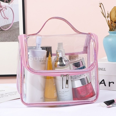 Customization PVC Transparent Waterproof Makeup Bag Promotional Products
