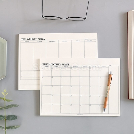 Monthly Planner Notepad