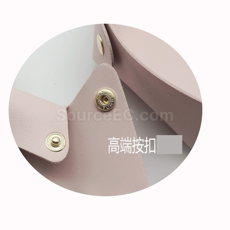 Customization Round PU Leather Storage Box Promotional Products