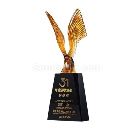 Customization Bird Crystal Trophy Promotional Products