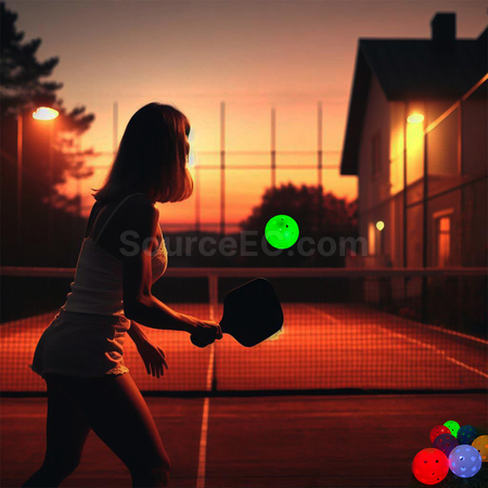 Customization Glow-In-The-Dark Pickleball Promotional Products