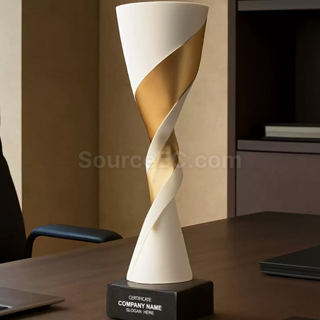 Customization Platinum Crystal Trophy Promotional Products