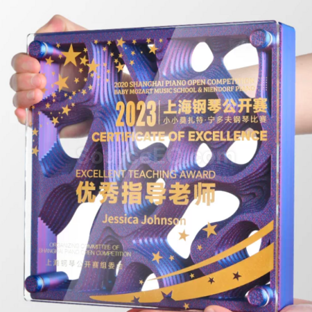 Customization Crystal Medal Promotional Products