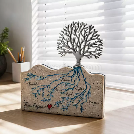 Customization Tree of Life-shaped trophy Promotional Products
