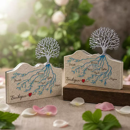 Customization Tree of Life-shaped trophy Promotional Products