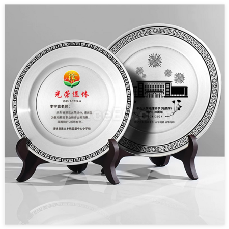 Customization Pure Tin Silver Plate Promotional Products