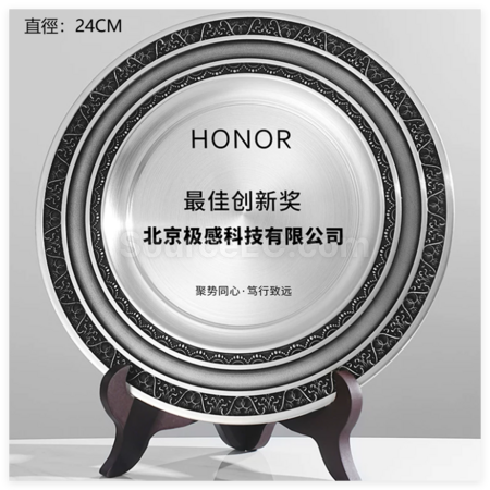 Customization Pure Tin Silver Plate Promotional Products