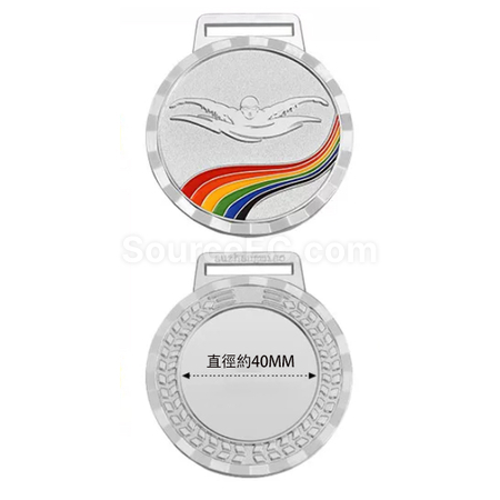 Customization Swimming Metal Medal Promotional Products